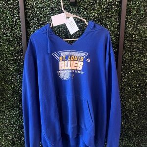Majestic St. Louis Blues Royal Blue Hoodie